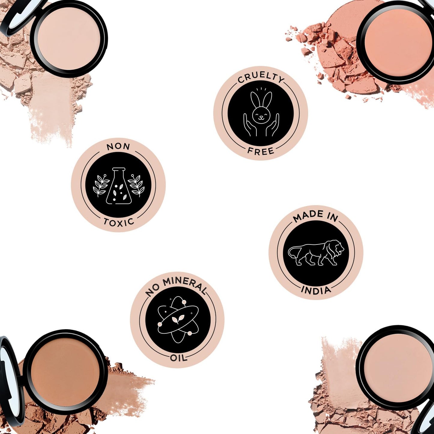 BELLAVITA SPF 50 Compact Powder for All Skin Types