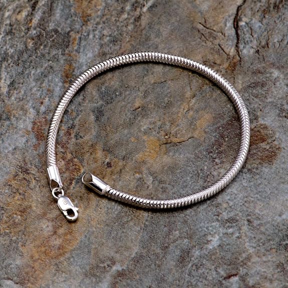 Sterling Silver Snake Bracelet