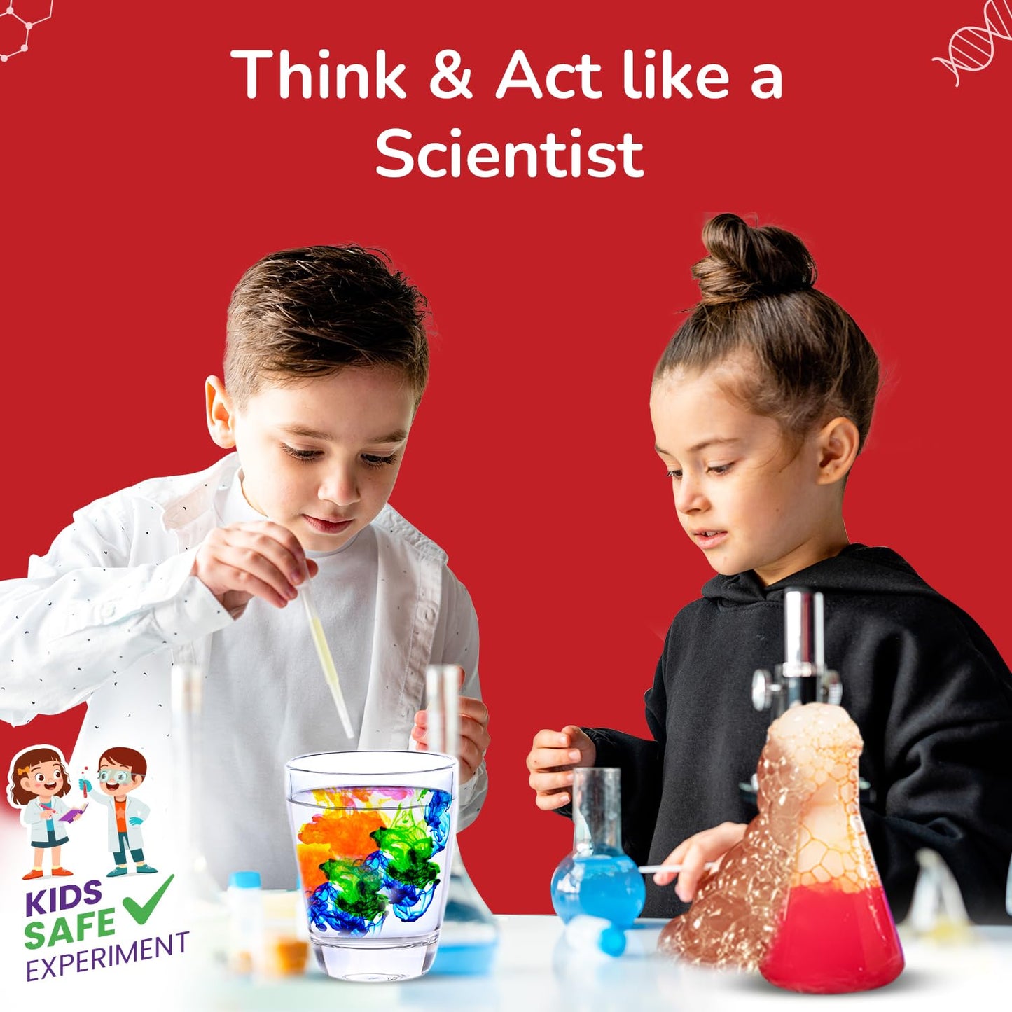 Smartivity My First Science Kit | Starter Science Experiment Kit for Kids 6 to 12 Years Old | Birthday Gifts for Boys & Girls | STEM Educational Toy for Kids 6,7,8,9,10,11,12 Years Old