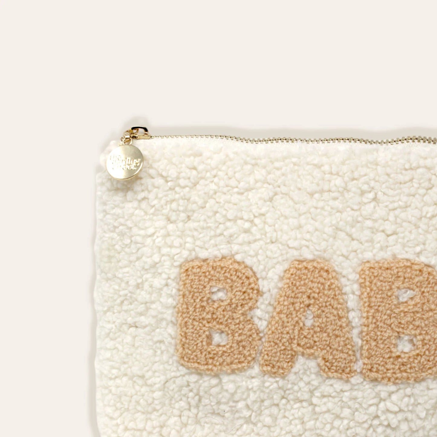 Cream Teddy Sherpa Pouch (Baby)