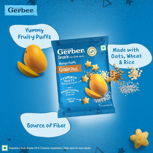 Gerber Snacks Mango Puffs
