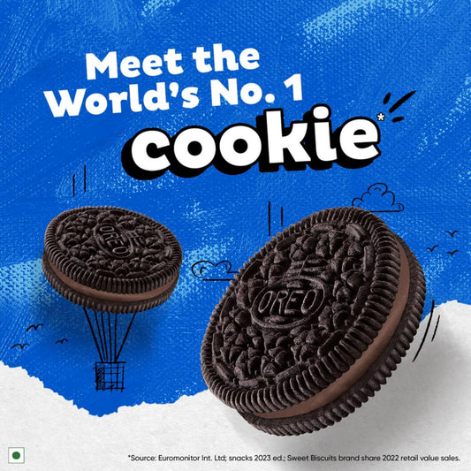 Cadbury Oreo Chocolate Flavour Creme Sandwich Biscuit