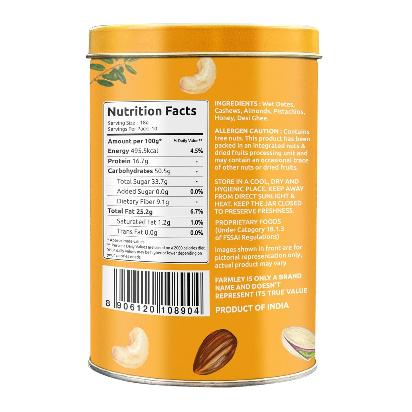 Farmley Classic Date Bites