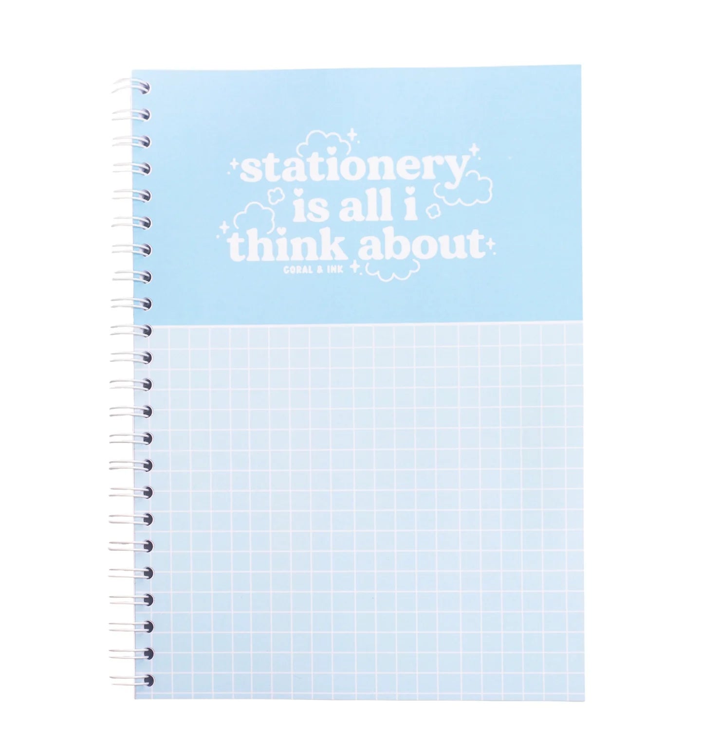 A4 Stationery Is All I Think About Lined Notebooks