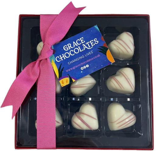 Grace Chocolates Box Of 9 Handmade Truffles