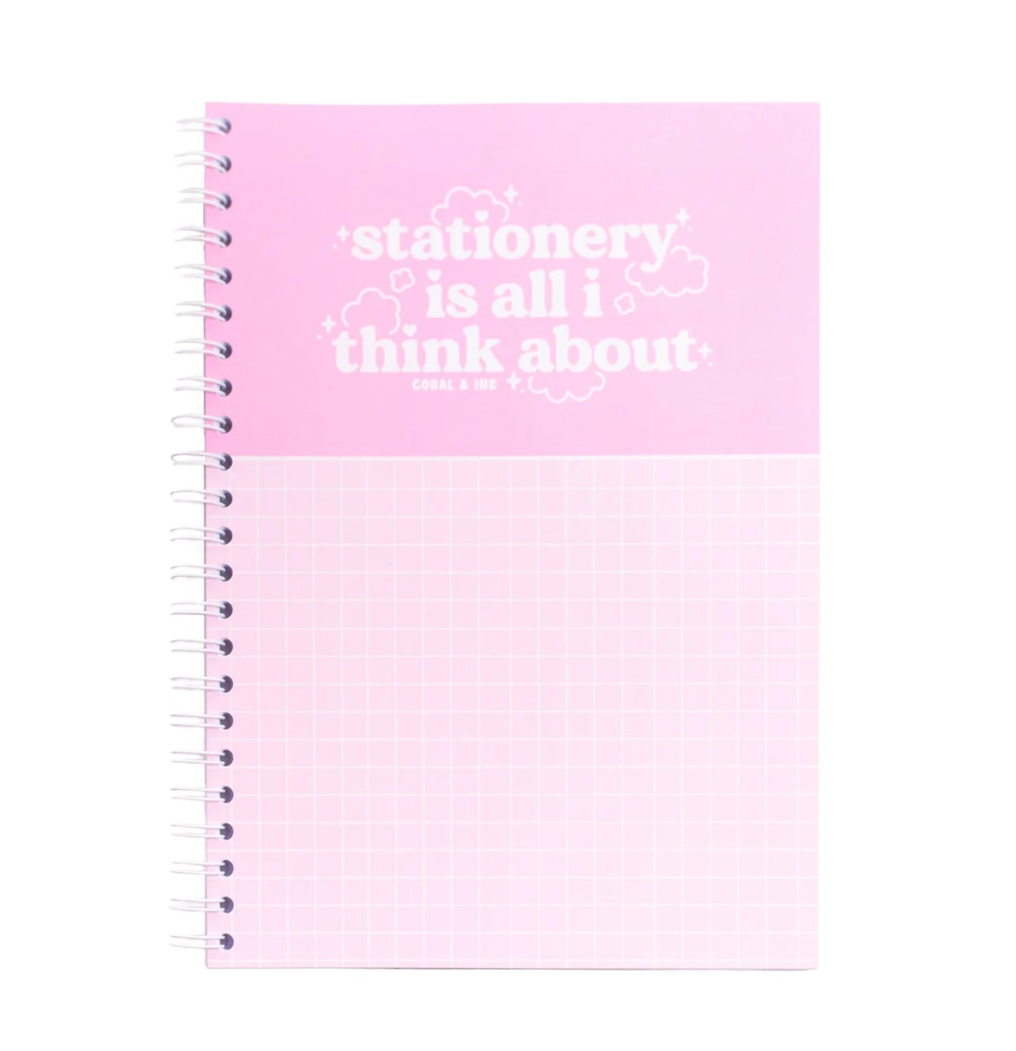 A4 Stationery Is All I Think About Lined Notebooks