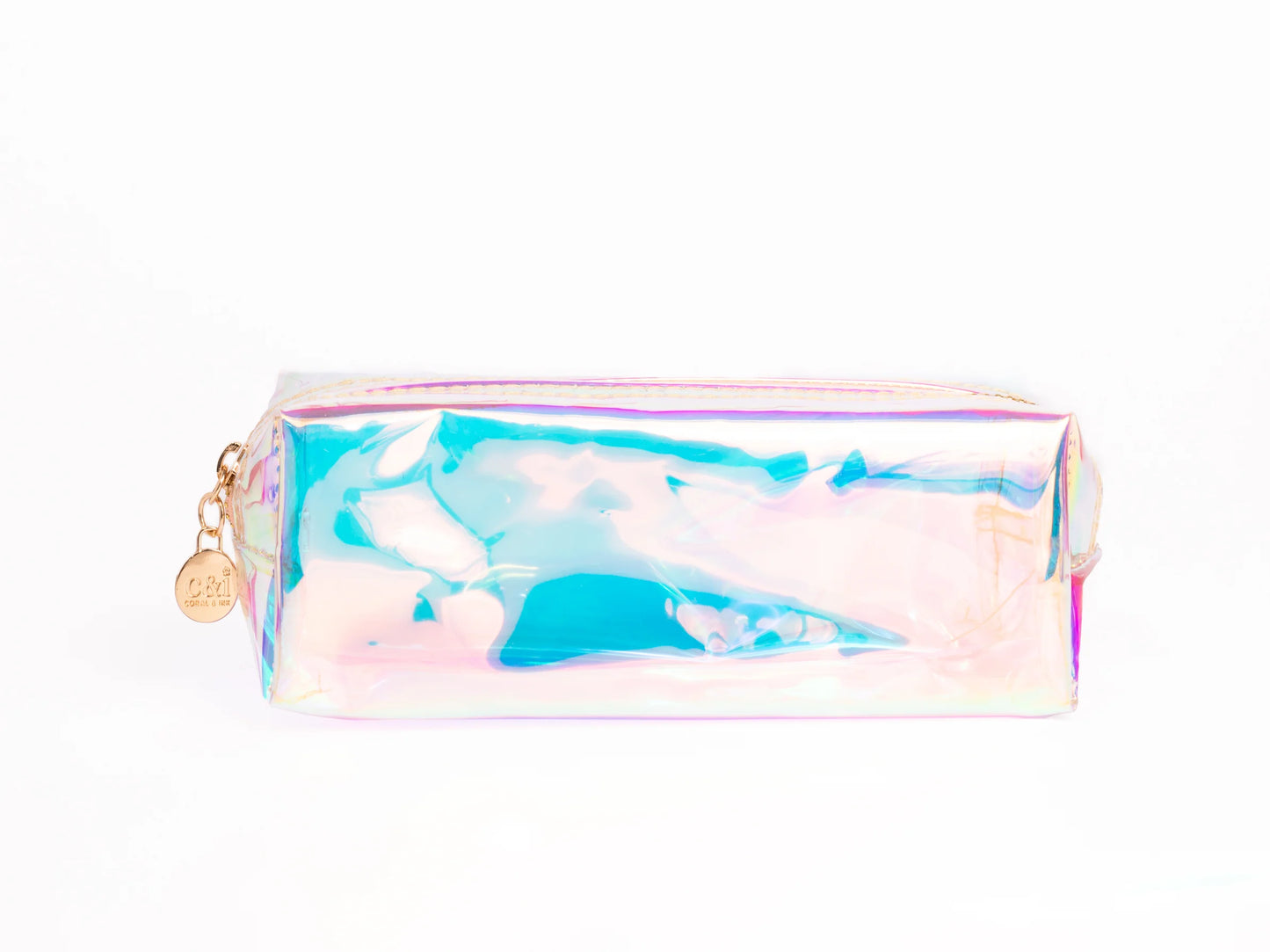 Clear Holographic Pencil Case