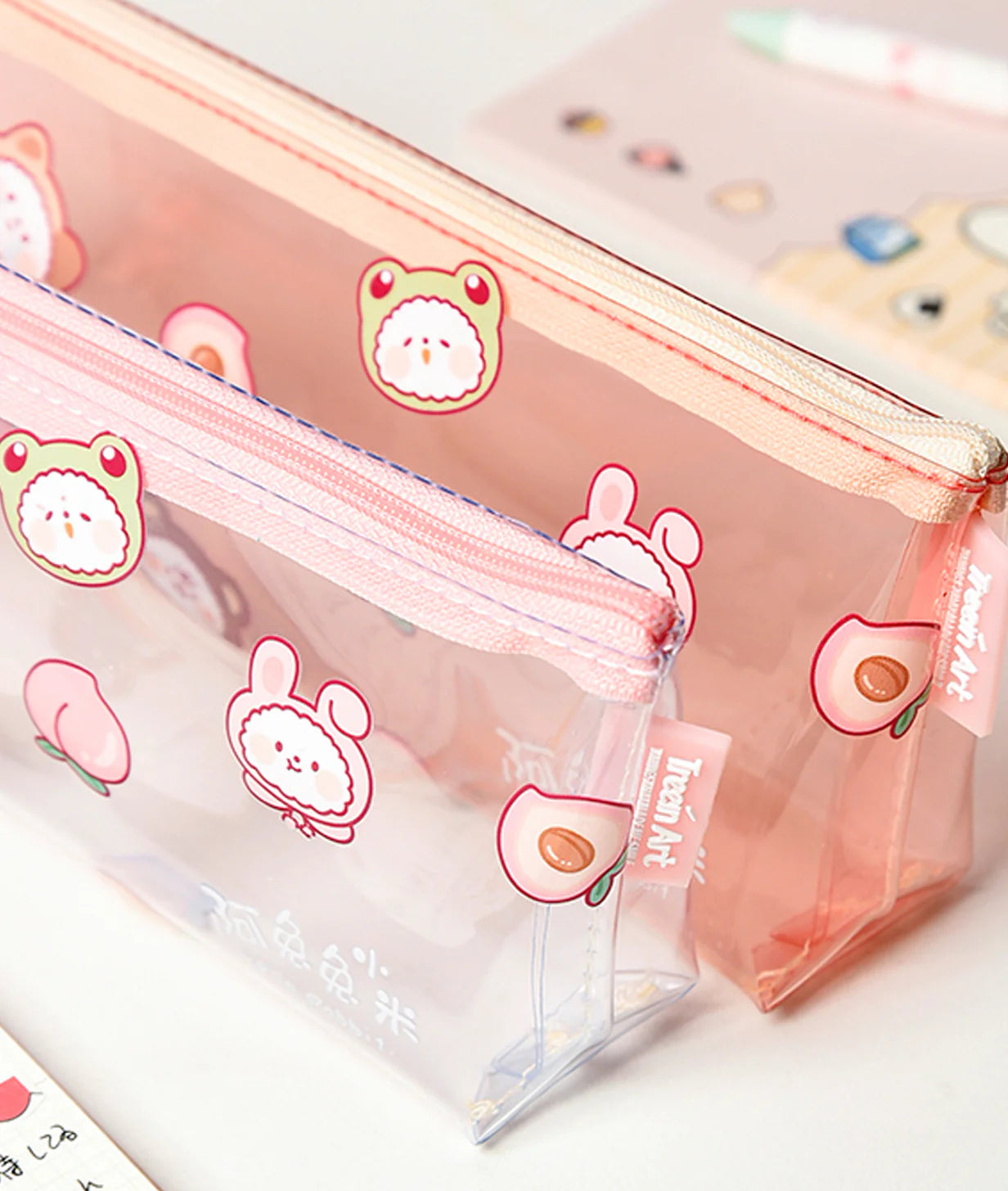 Kawaii Bubble Bunny Pencil Case