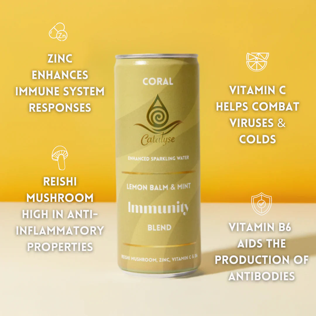 Coral - The Immunity Blend- Lemon Balm & Mint