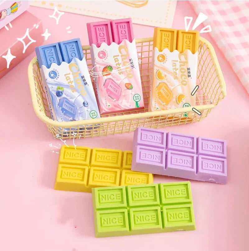 Chocolate Erasers