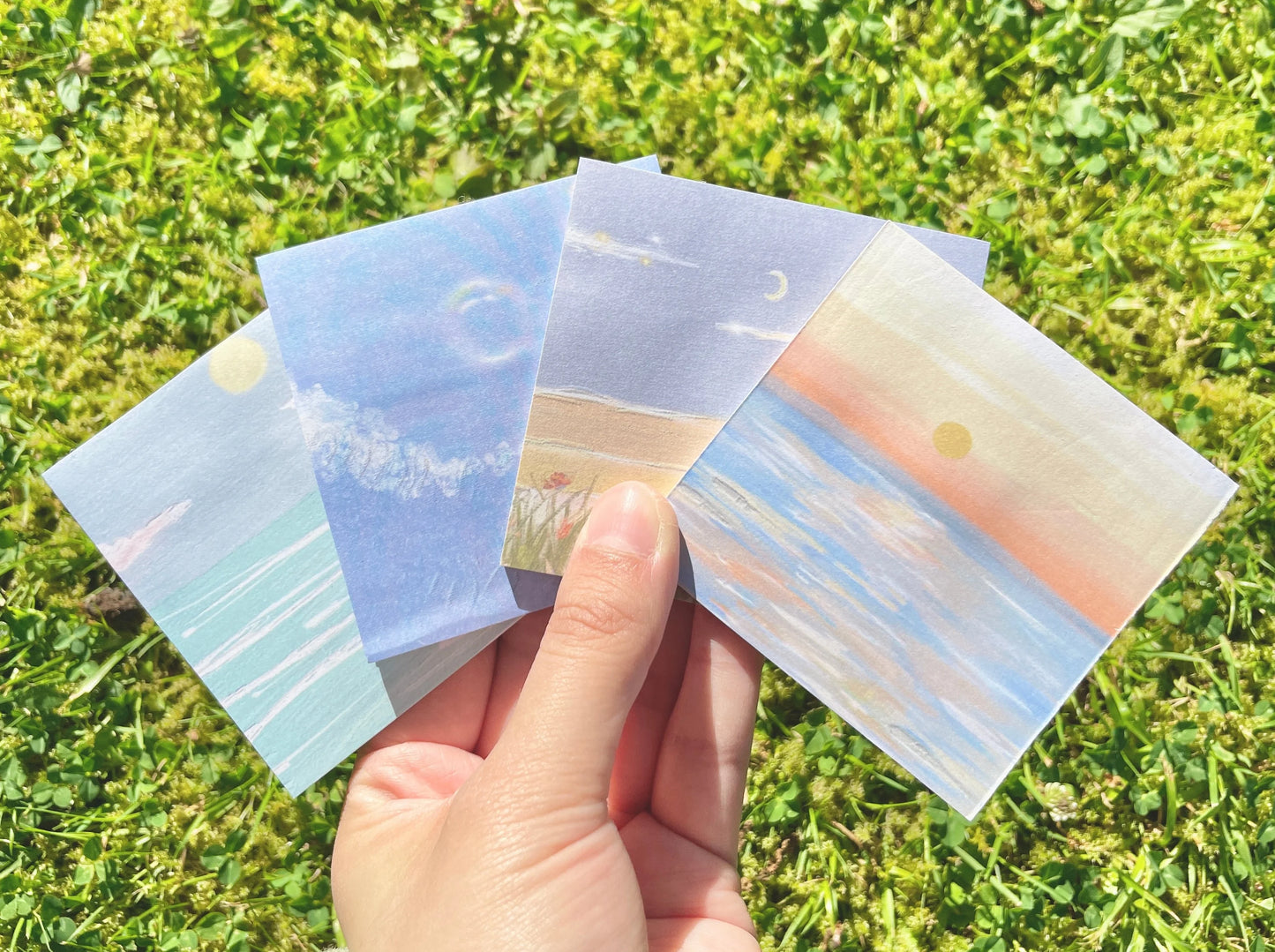 Summer Landscape Sticky Notes