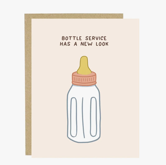 'Bottle Service' Card
