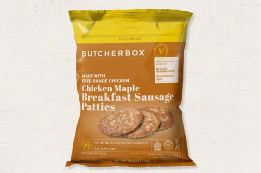 Fully Cooked Chicken Maple Breakfast Sausage Patties