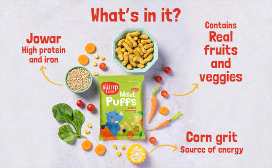 Slurrp Farm No Salt No Sugar Teething Puffs