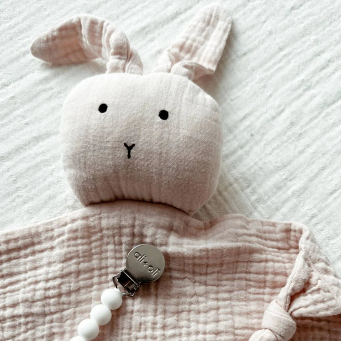 Soft Cotton Muslin Bunny Lovey