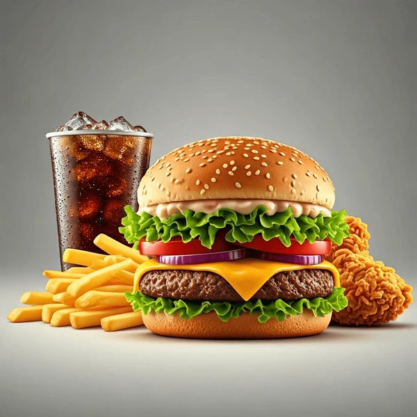 Customize Your Meal: Any Burger, Any Drink, Any Softie – $45