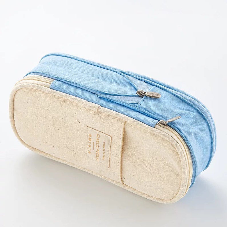 Multi Compartment Large Capacity Pencil Case