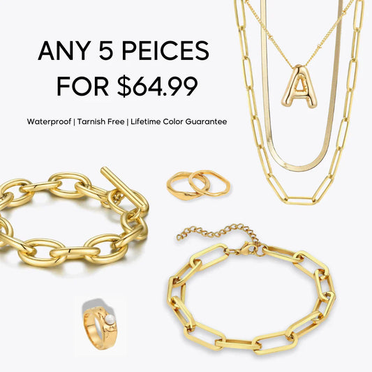 Any 5 Piece WaterProof Jewelry Bundle