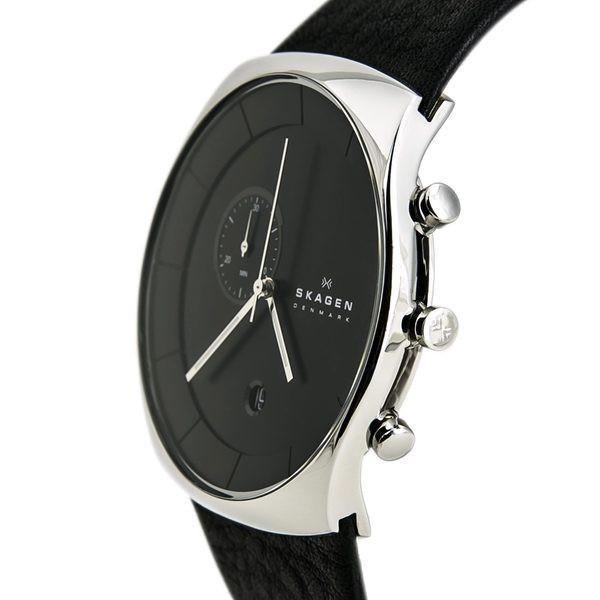 Skagen Men's Havene Chronograph Leather Watch